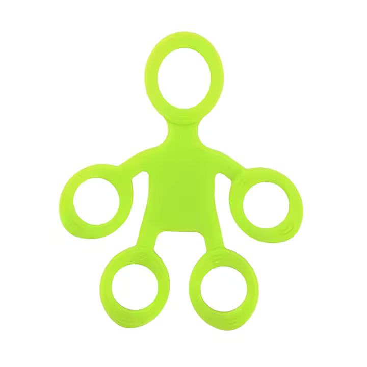Five Finger Rehabilitation Exerciser Strengthener green